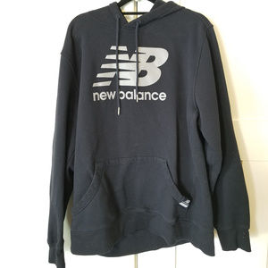 New Balance Navy Hooded Sweatshirt